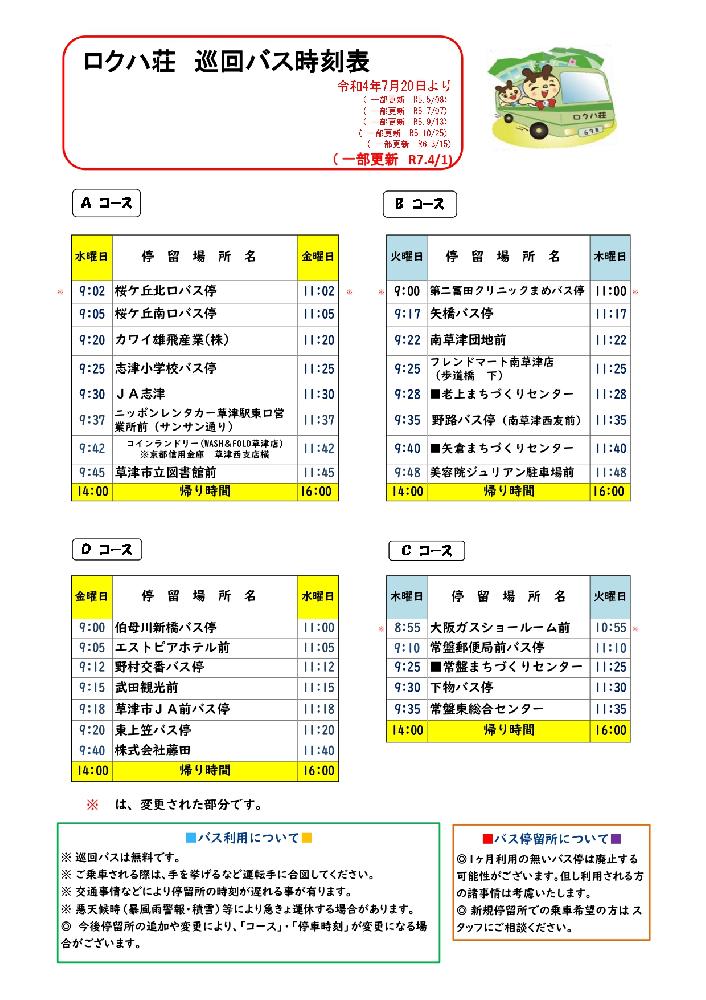 コース別